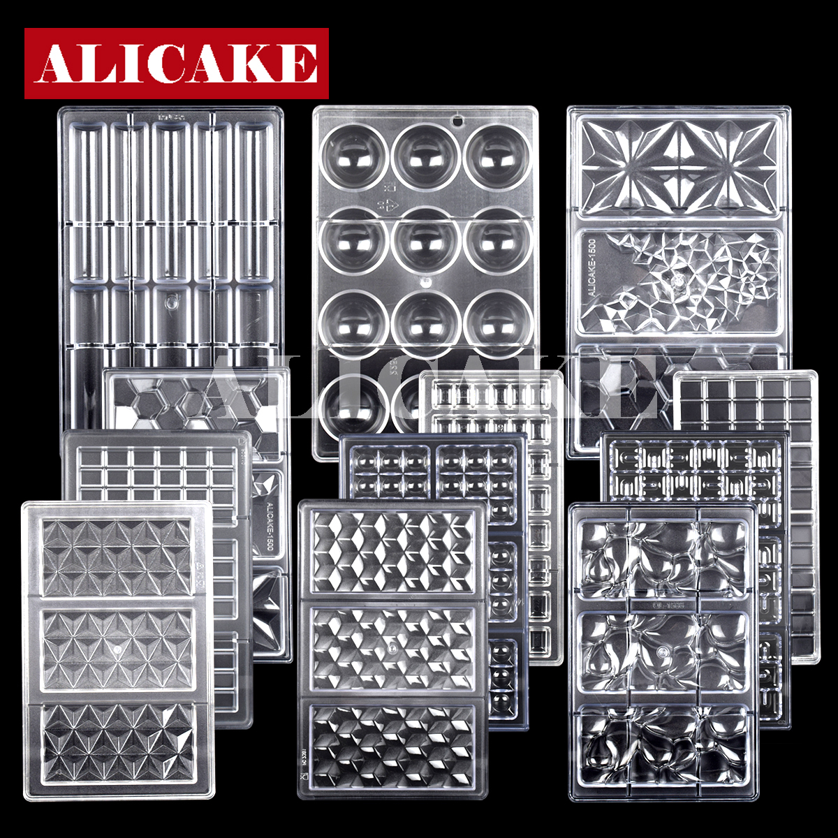 Kitchen Appliances Baking - Chocolate Mould Polycarbonate Candy Chocolate Bar