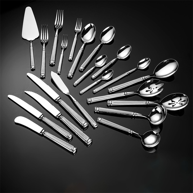 Kitchen Appliances Luxury - 1PC Luxury Roman Stainless Steel Cutlery