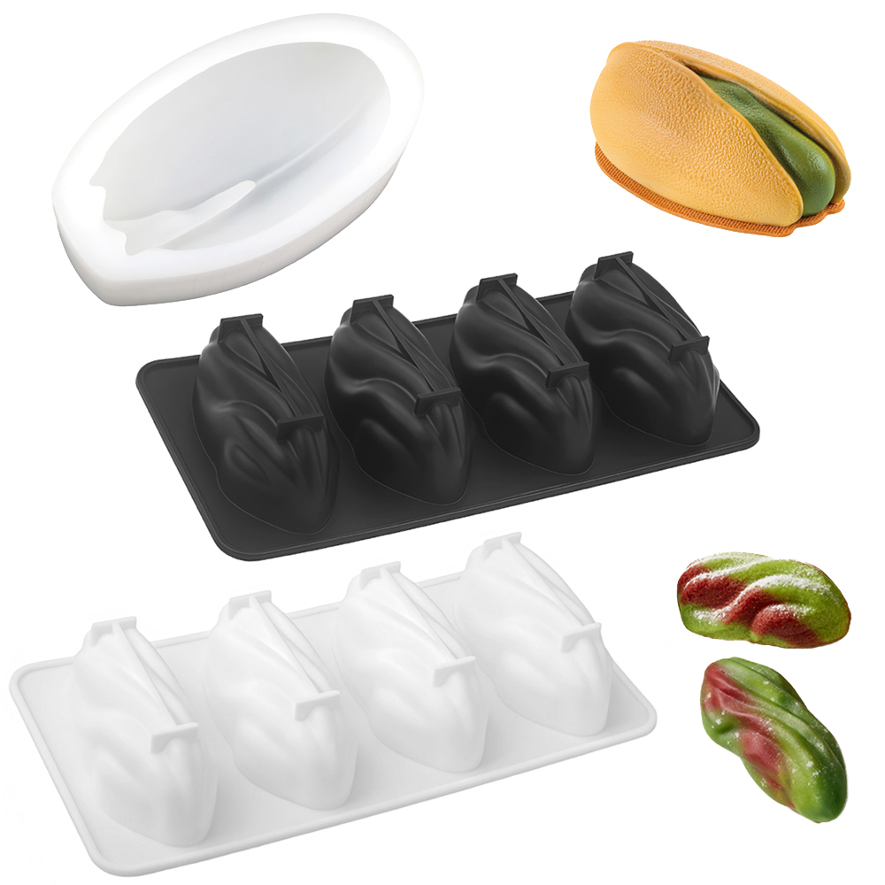 Kitchen Appliances Baking - Single or 4-Cell Pistachios Design Food