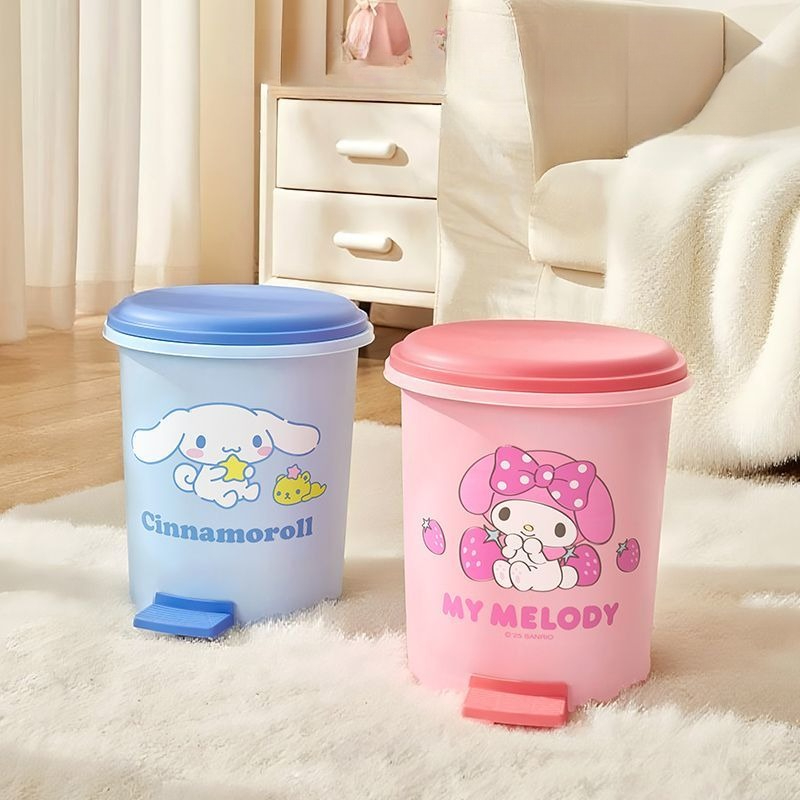 Kitchen Appliances Large - Anime Sanrio Trash Can Household Use
