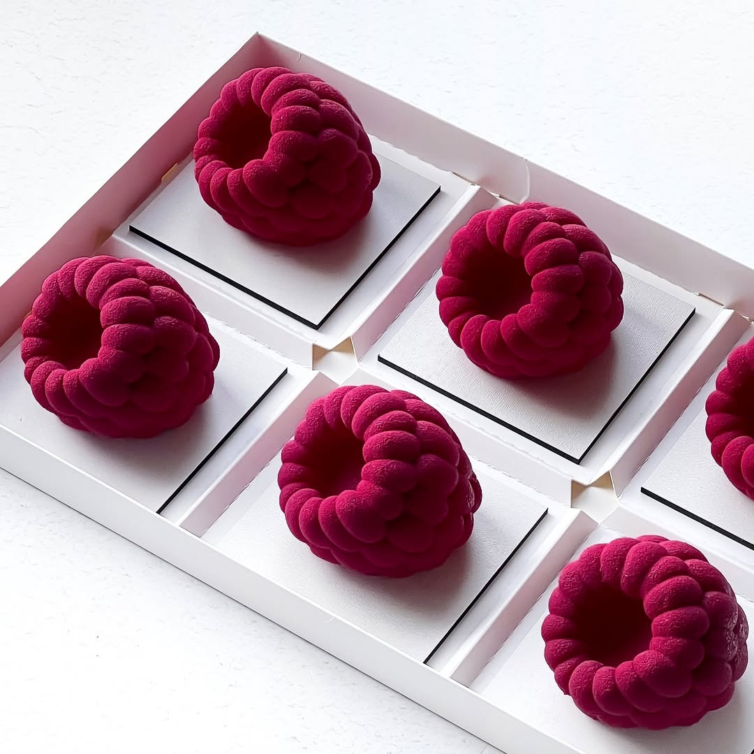 6/12/24-Cell Raspberry Design  - Kitchen Appliances Baking review and price