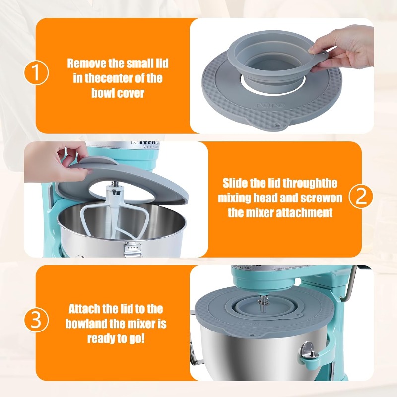 Silicone Mixer Bowl Cover Comp - Kitchen Appliances Manufacturers review and price