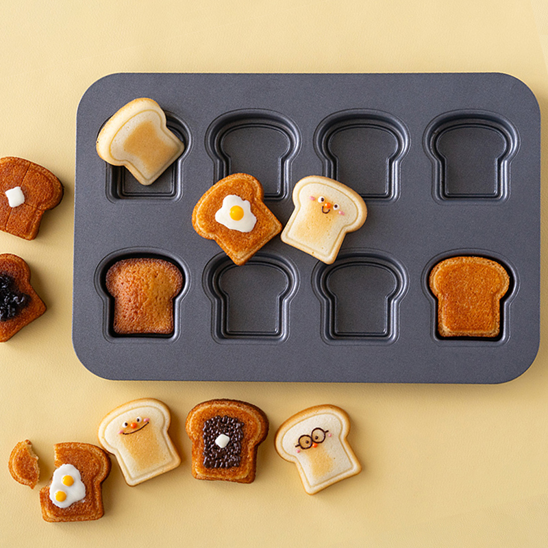 8 Cavity Toast Bread Pattern C - Kitchen Appliances Baking review and price