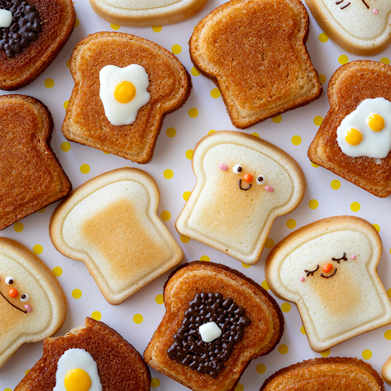 8 Cavity Toast Bread Pattern C - Kitchen Appliances Baking review and price