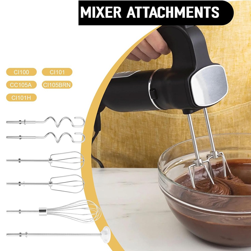 Hand Mixer Attachments Beater, - Kitchen Appliances Manufacturers review and price