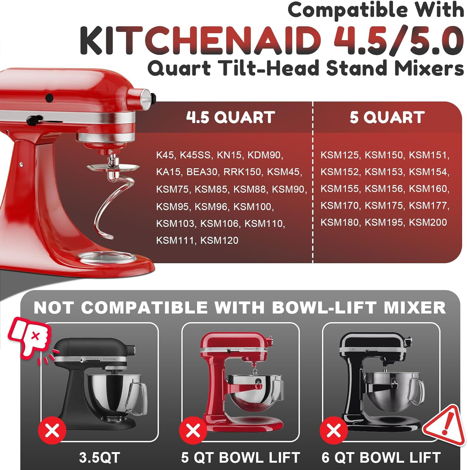 Dishwasher Safe,Spiral Dough H - Kitchen Appliances Manufacturers review and price