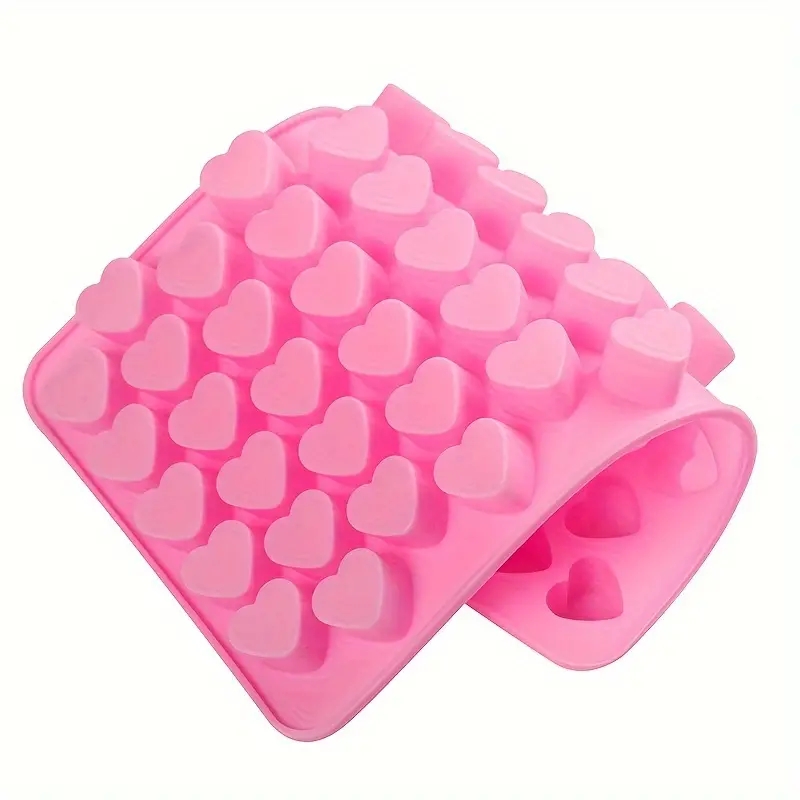 55 Mini Heart Shapes Silicone  - Kitchen Appliances Baking review and price