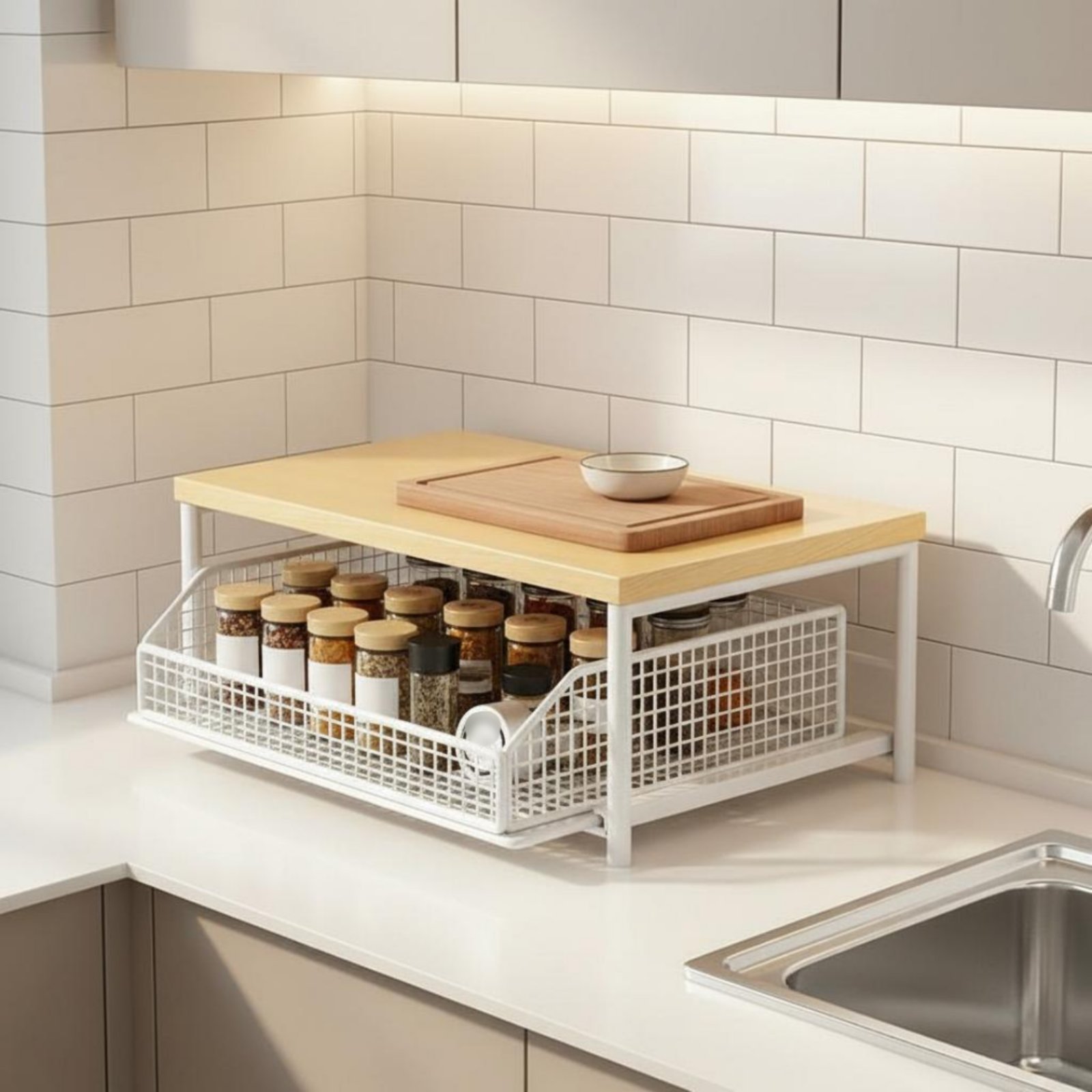 2-Tier Kitchen Counter Rack Sp - Kitchen Appliances In review and price