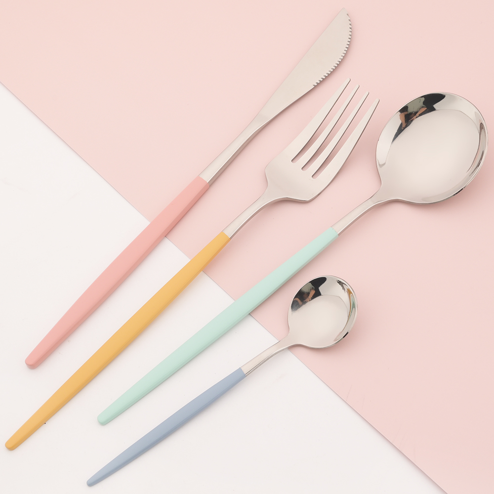 New 24Pcs Mix Color Dinnerware - Kitchen Appliances Luxury review and price