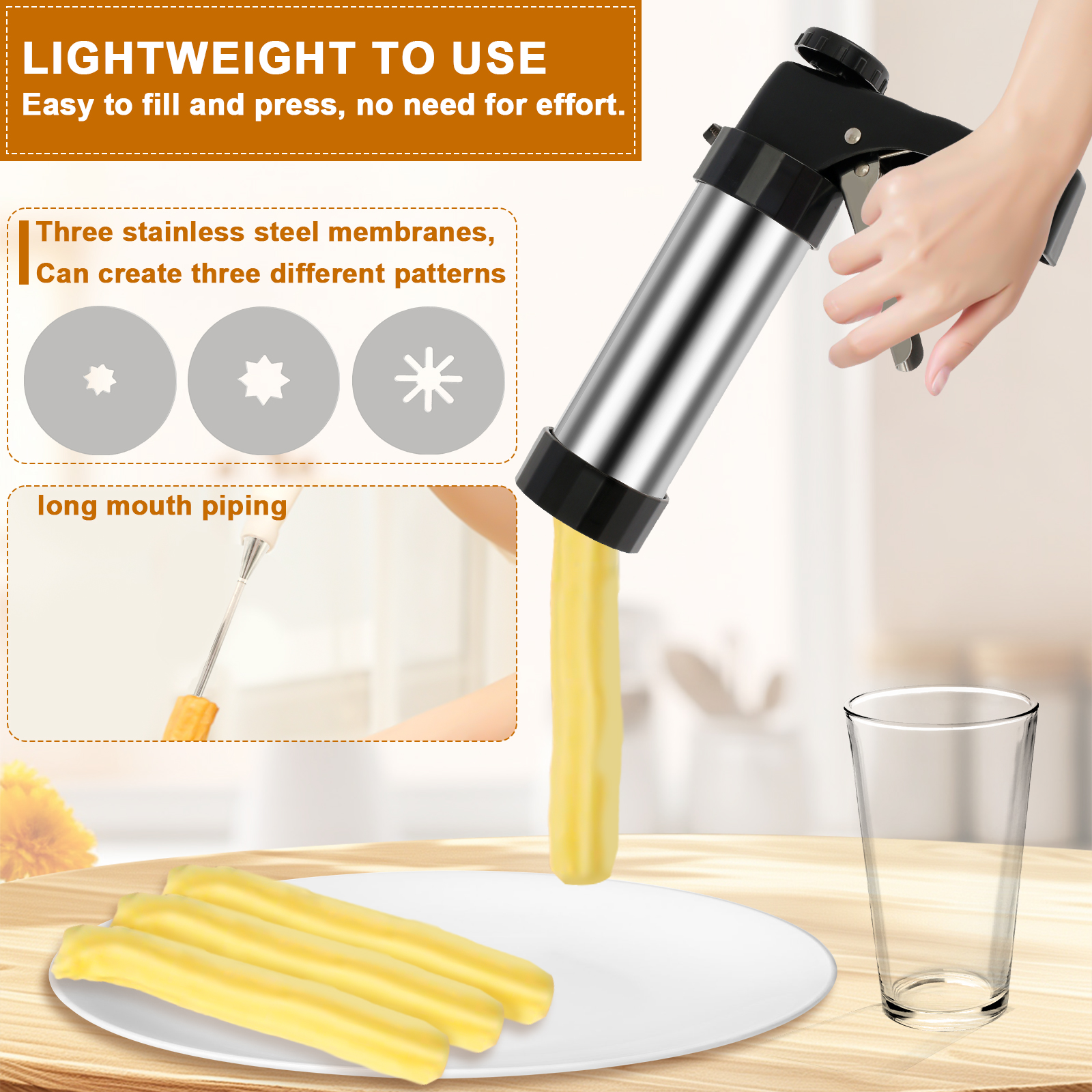 Churrera Churro Maker Machine  - Kitchen Appliances Baking review and price