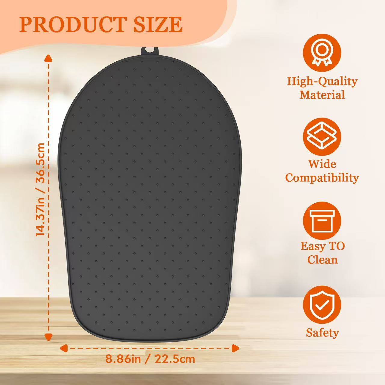 Silicone Sliding Mat for Kitch - Kitchen Appliances Manufacturers review and price