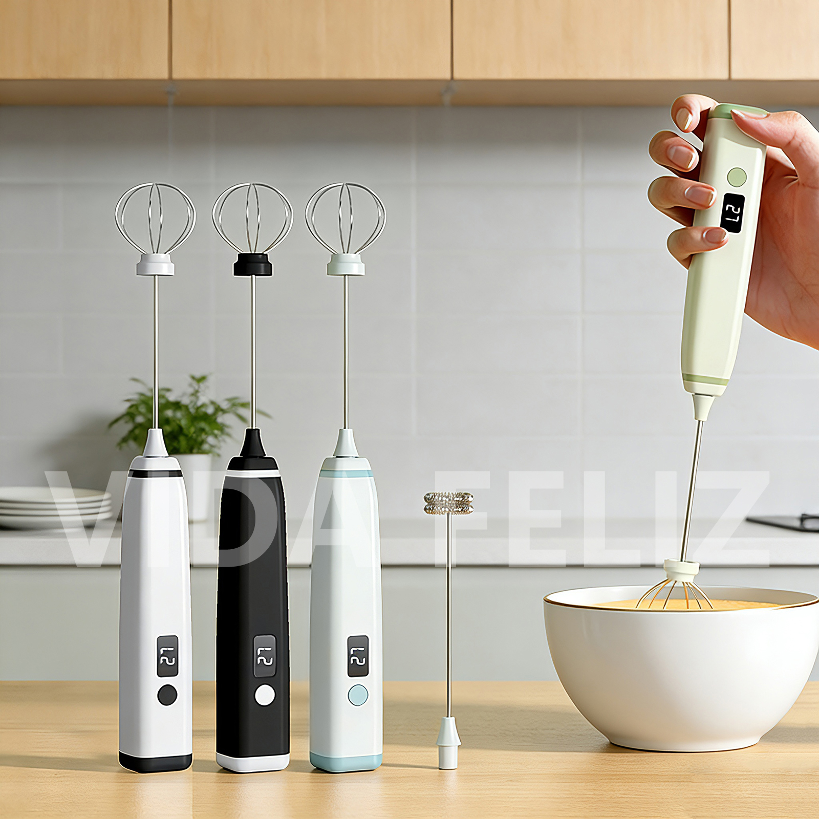Cordless Handheld Milk Frother - Yogurt Maker Electric review and price