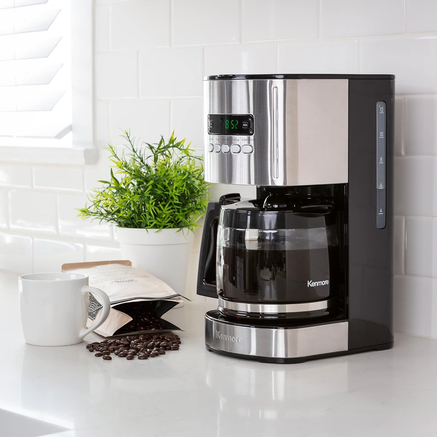 12 Cup Programmable Coffee Mak - Kitchen Appliances In review and price