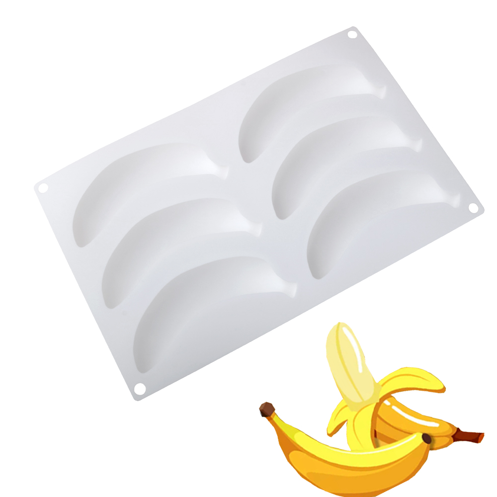 6 or 12 Cells Banana Design Si - Kitchen Appliances Baking review and price