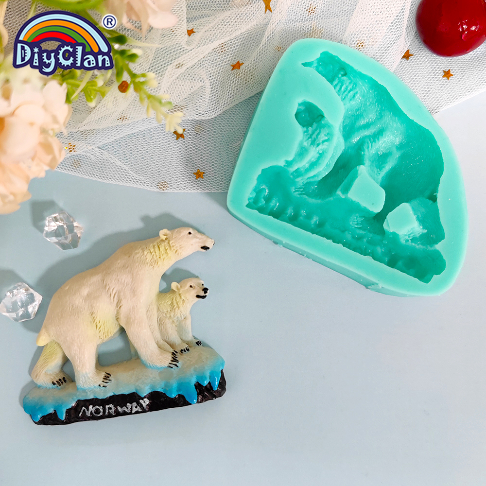 Cute Mini Bear Silicone Mold F - Kitchen Appliances Baking review and price
