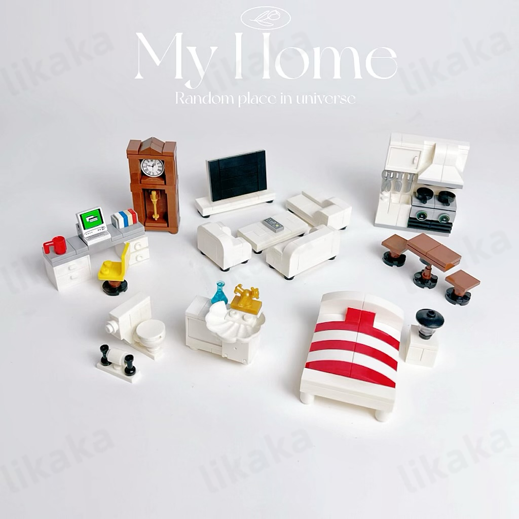 MOC House Furniture Blocks Com - Kitchen Appliances Kids review and price