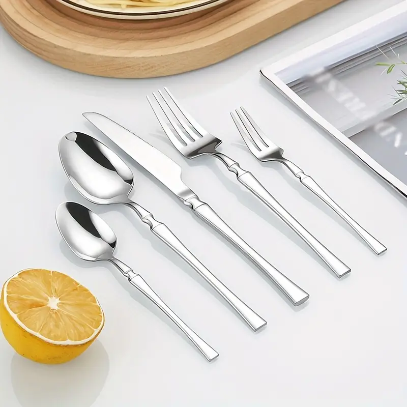 4/6/16/24pcs Stainless steel c - Kitchen Appliances Luxury review and price