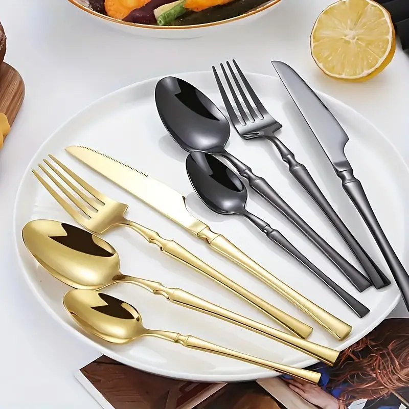 4/6/16/24pcs Stainless steel c - Kitchen Appliances Luxury review and price