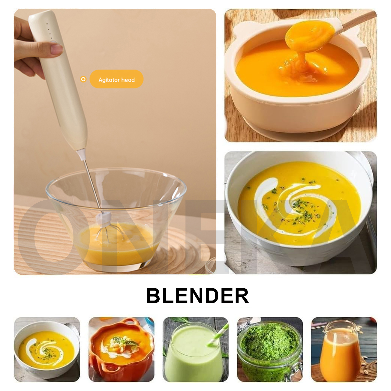 ONEKA Rechargeable Milk Frothe - Yogurt Maker Electric review and price