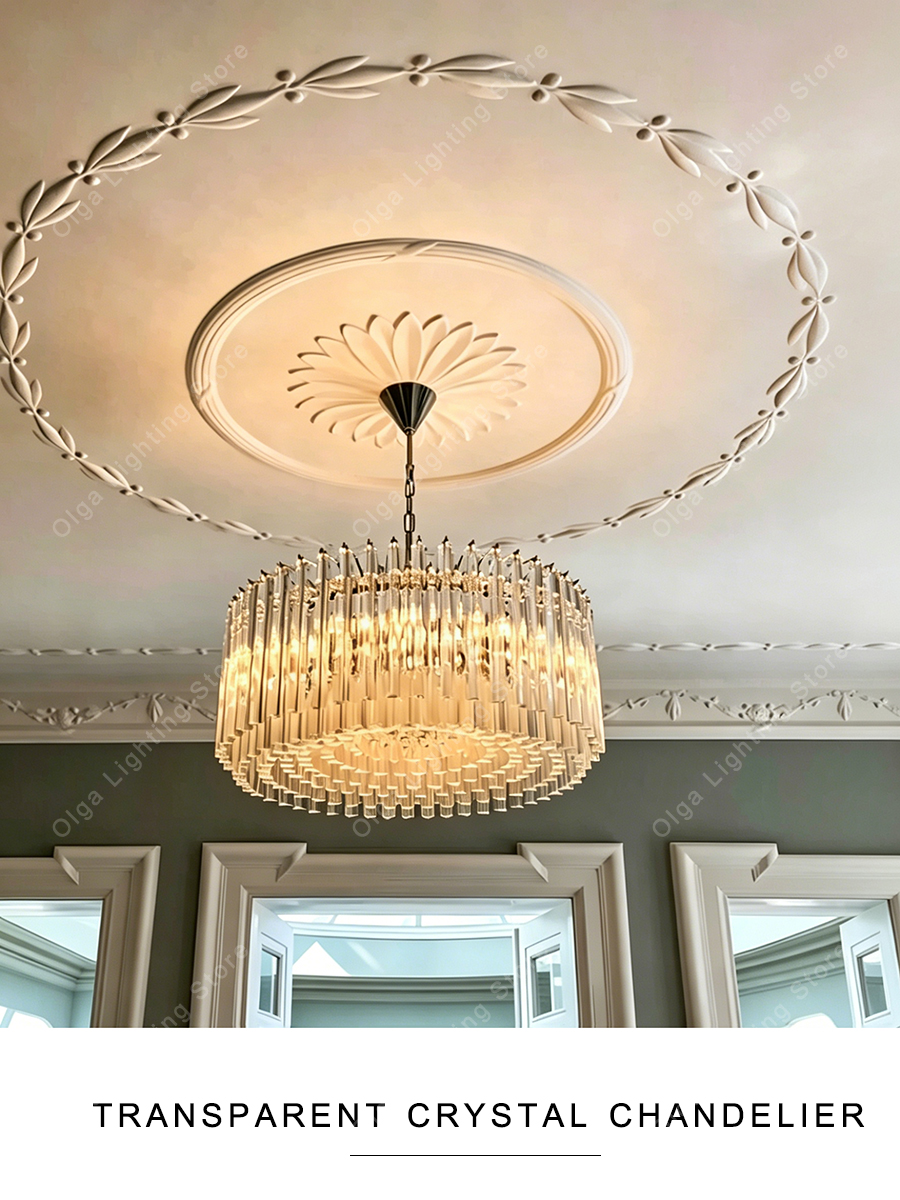 Round Pink Glass Chandelier Li - Kitchen Appliances Luxury review and price