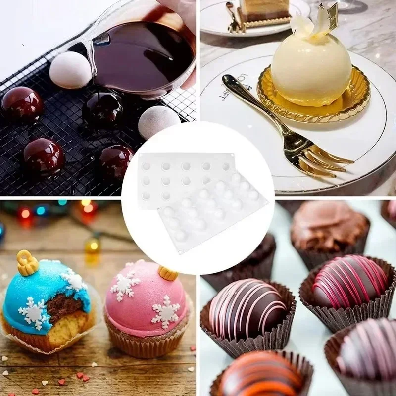 3D Sphere Silicone Mold For Mo - Kitchen Appliances Baking review and price