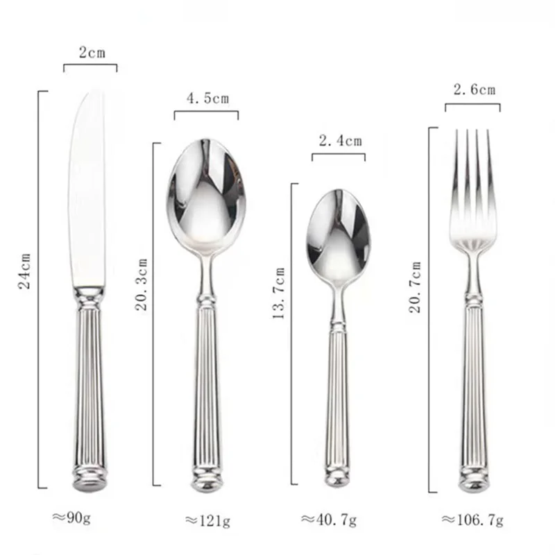 4pcs Bright 18/10 Stainless St - Kitchen Appliances Luxury review and price