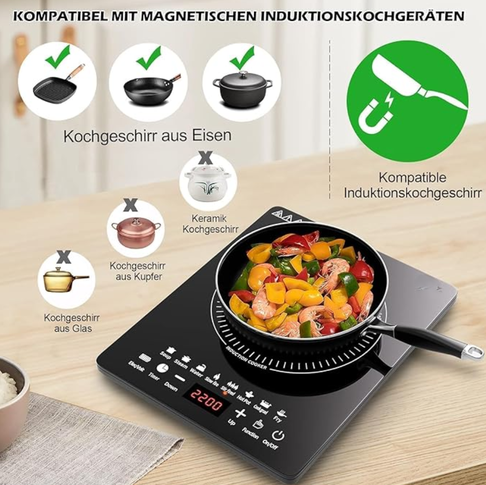 Ultra-thin single stove induct - Kitchen Appliances Quality review and price