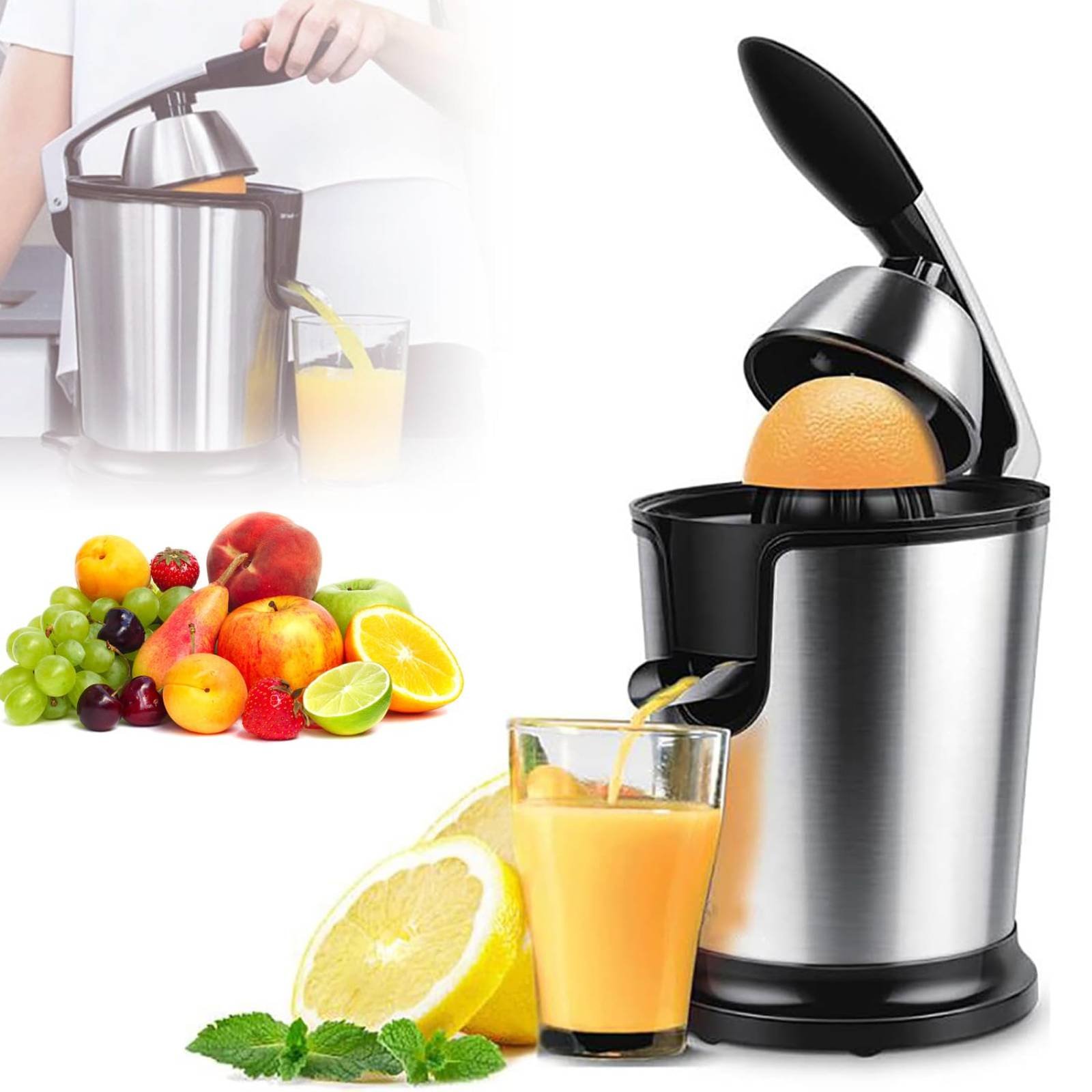 Electric Fruit Juicer Detachab - Kitchen Appliances In review and price
