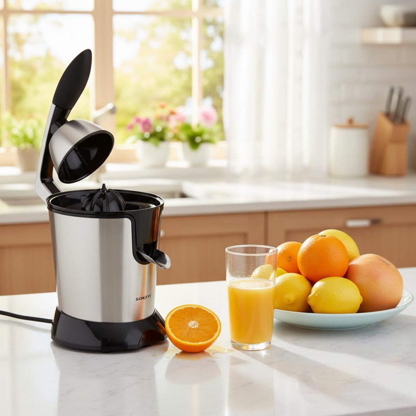 Electric Fruit Juicer Detachab - Kitchen Appliances In review and price