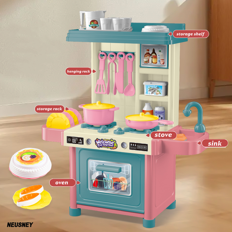 mini 53PCS Pretend Play Kitche - Kitchen Appliances Kids review and price