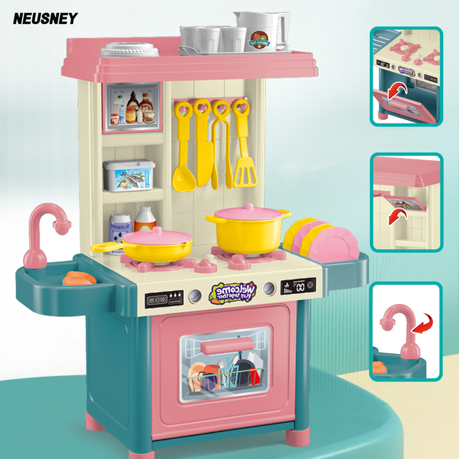 mini 53PCS Pretend Play Kitche - Kitchen Appliances Kids review and price