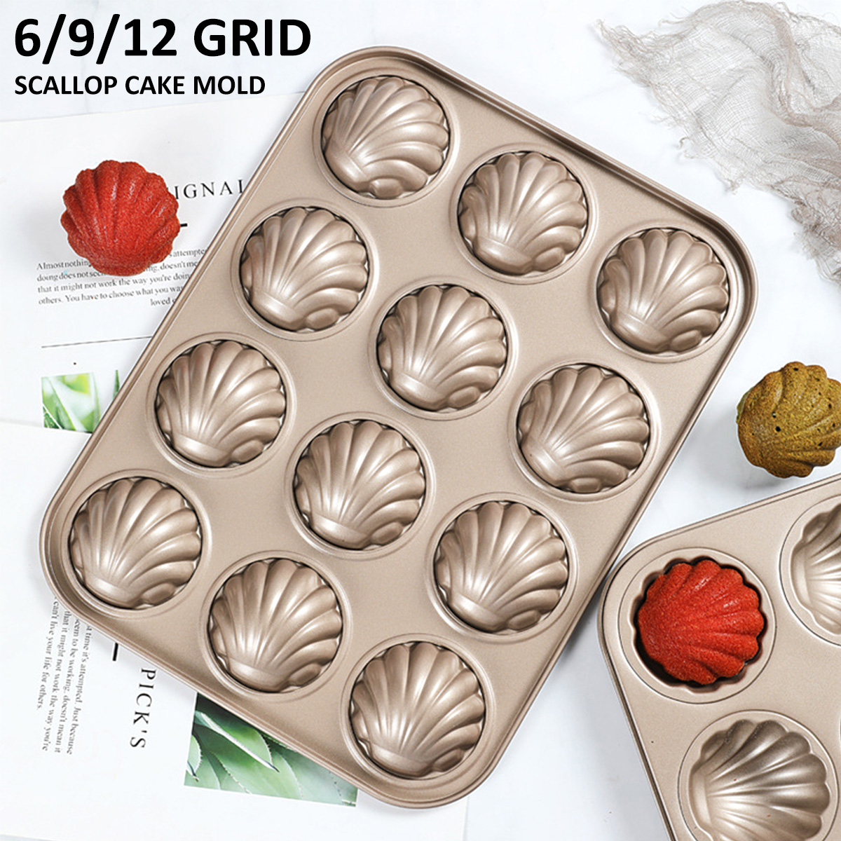 Madeleine Mold Shell Shape Bak - Kitchen Appliances Baking review and price