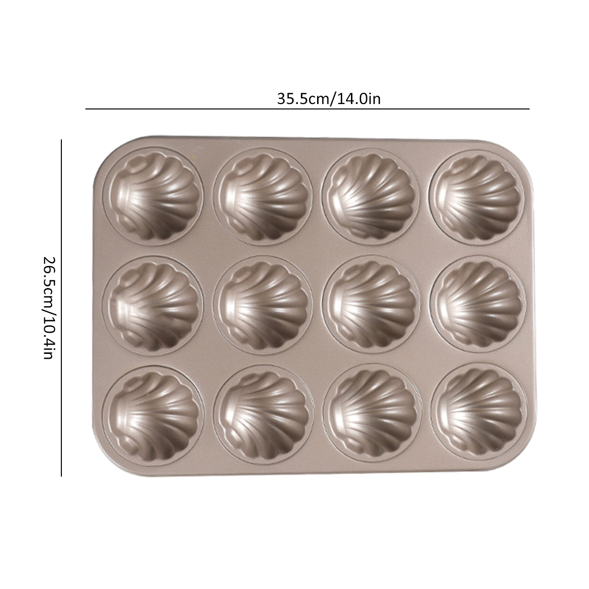 Madeleine Mold Shell Shape Bak - Kitchen Appliances Baking review and price