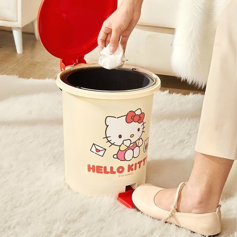 Anime Sanrio Trash Can Househo - Kitchen Appliances Large review and price